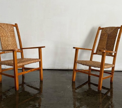 VINTAGE ARMCHAIRS. SPAIN 1960s