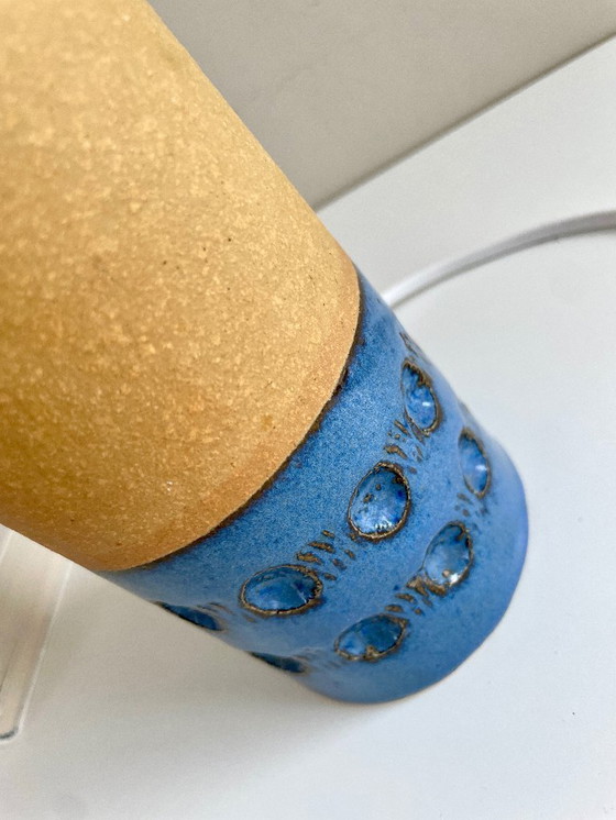 Image 1 of vintage ceramic LAMP BASE Knabstrup Denmark MidCentury