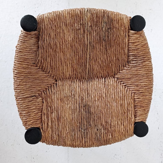 1950s Charlotte Perriand Krukje Stool Meribel Steph Simon – Rattan, Wood (photo 8 of 8)