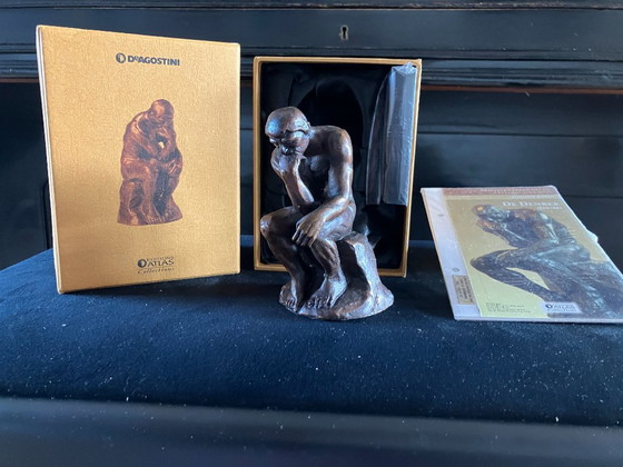 Image 1 of 18 figurillas de bronce, obras maestras de la escultura.