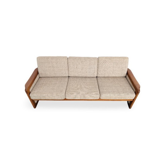Image 1 of Divano originale di metà secolo Dyrlund, divano vintage, design danese, teak