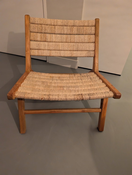 Image 1 of HKliving Abaca Lounge-Sessel