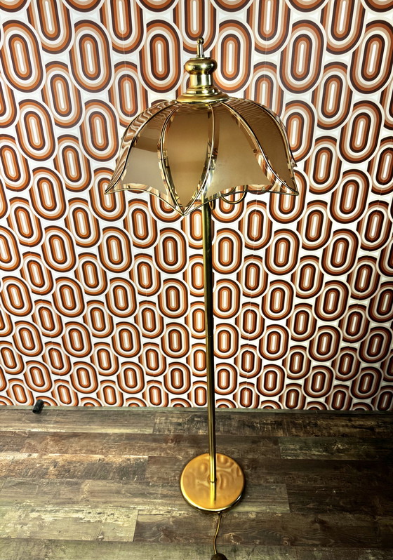 Image 1 of Vintage Hollywood Regency floor lamp