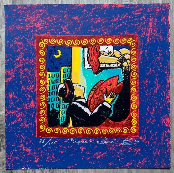 Image 1 of Serigrafía Jacques Tange - Oferta especial