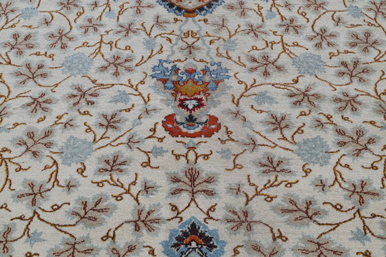 Image 1 of Tappeto persiano Kashan 4,40 x 3,35 Tappeto orientale pregiato n. 1060