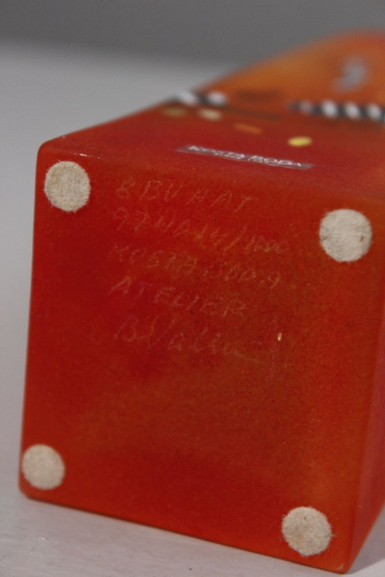 Image 1 of Bertil Vallien Atelier & Kosta Boda - "Satellite" series bottle, Sweden 1992