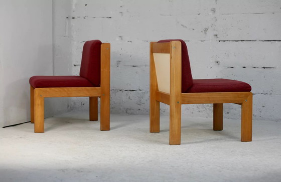 Image 1 of 2x Chauffeuses "Framboise" d'André Sornay