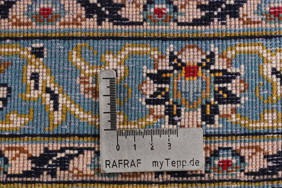 Image 1 of Alfombra persa Kashan, firmada, 4,20 x 3,10 cm, alfombra oriental, fina, nº 24625