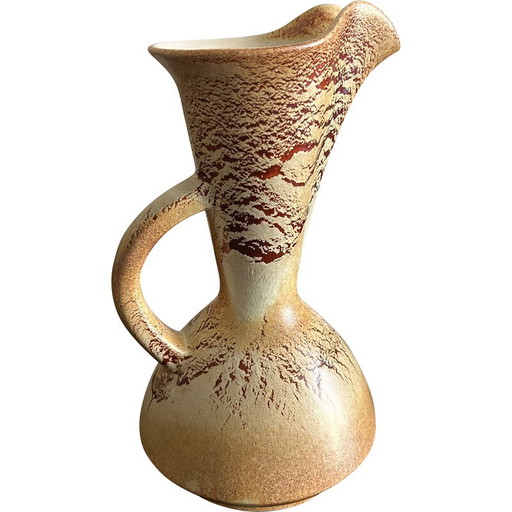 Jarra de cerámica vintage de Roberto Rigon para Bertoncello, Italia, 1960
