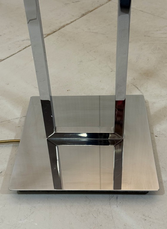 Image 1 of 2 lámparas de pie Arte Lumen, cromadas y de latón, de los años 70