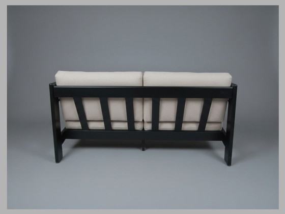 Image 1 of Vintage Scandinavian style two-seater sofa, reupholstered