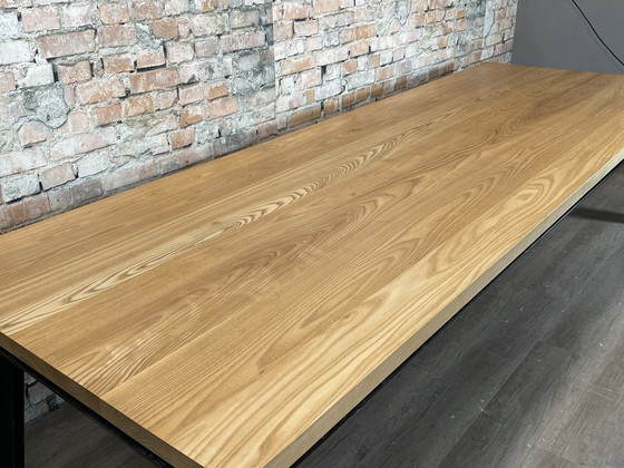 Tavolo da pranzo allungabile – Legno e metallo nero – Tavoli da pranzo, Wood (photo 9 of 9)