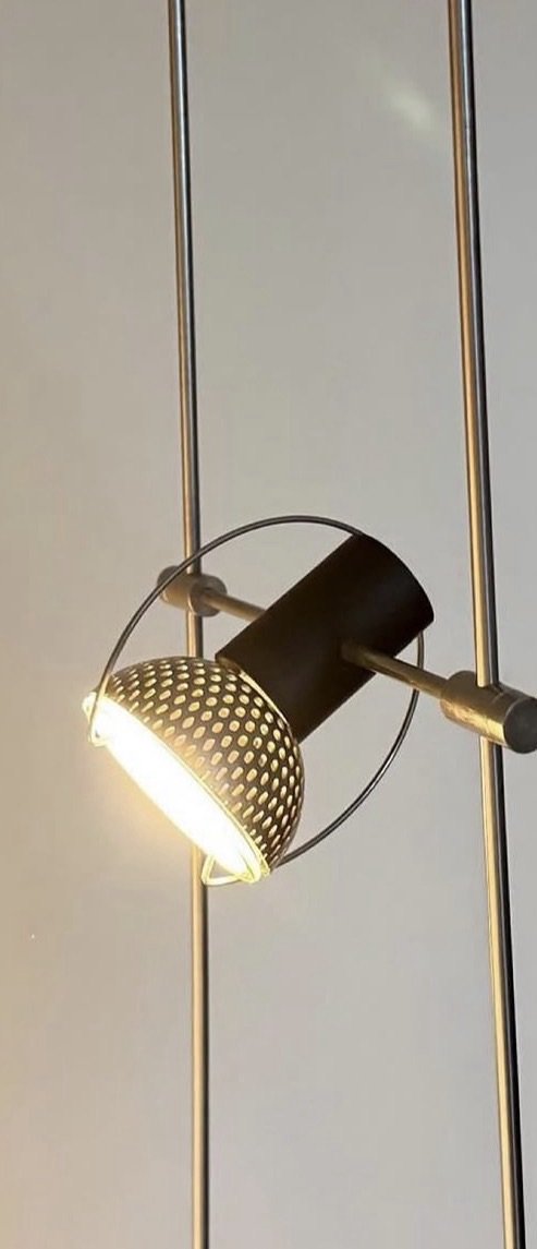 Tobias Grau LUJA Floor lights from 1987 – rvs, Glass (photo 3 of 7)