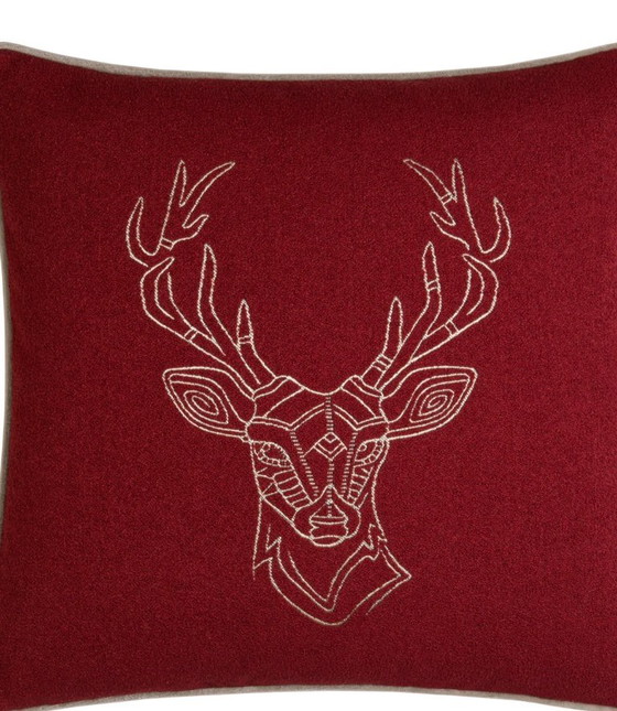 Cuscino Rawhide Home Collection - Chalet My Deer - Berry – Rohleder, Cuscini, Textile (photo 8 of 8)