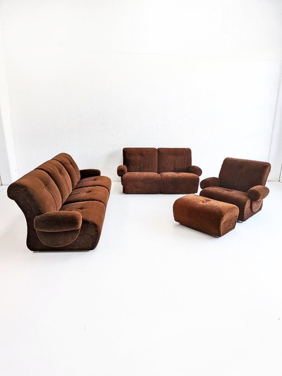 Image 1 of Modular Space Age Sofa Set (8 elements) 1970's 