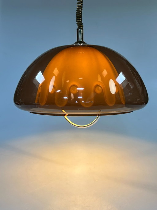 Vintage italienische Hängelampe, Meblo Italien, 1970er Jahre