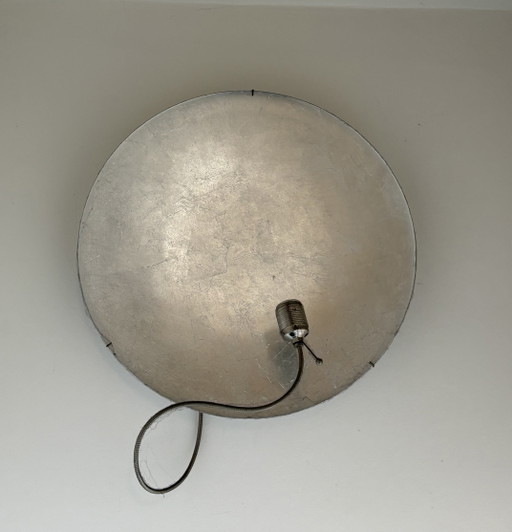 Catellani & Smith „Telchisugiò“ Wand-/Deckenleuchte (Ø 50 cm) in Blattsilber

