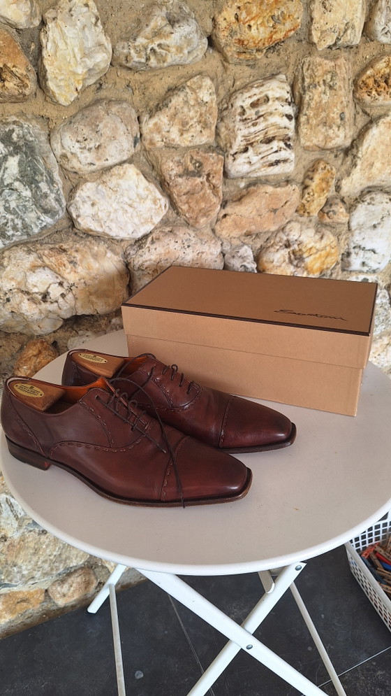 Scarpe da uomo Santoni, taglia 10, tendiscarpe inclusi. – Prodotti per la manutenzione, Leather (photo 5 of 6)