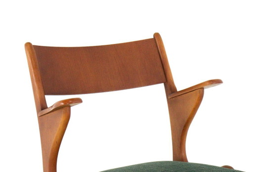 Image 1 of Set van 4 vintage eetkamerstoelen stoelen midcentury