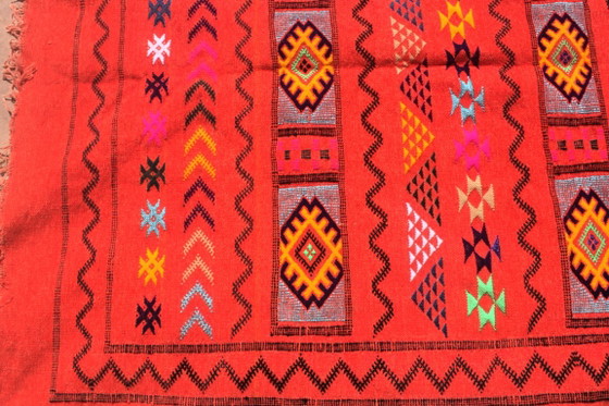 Nuovo Tappeto Berbero Marocchino in Lana Tessuto a Mano 210 × 127 cm | Autentico Amazigh Hanbel – Tappeti (photo 4 of 8)