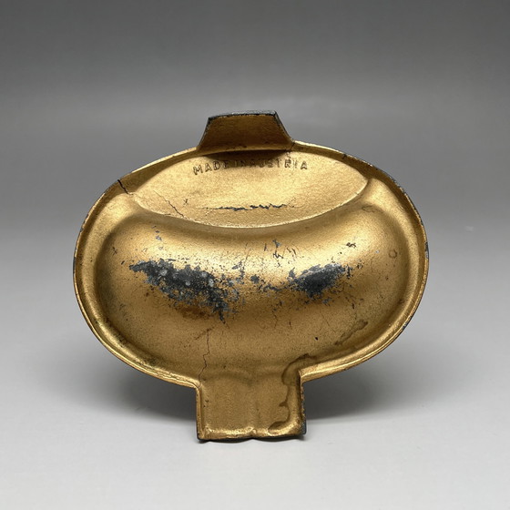 Image 1 of Austrian Bobblehead Figural Ashtray – Made in Austria