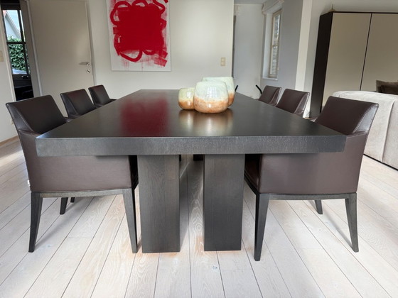 Mesa de comedor de diseño con patas de elefante, Van Rossum, Lof – Mesas de comedor, Wood (photo 4 of 6)