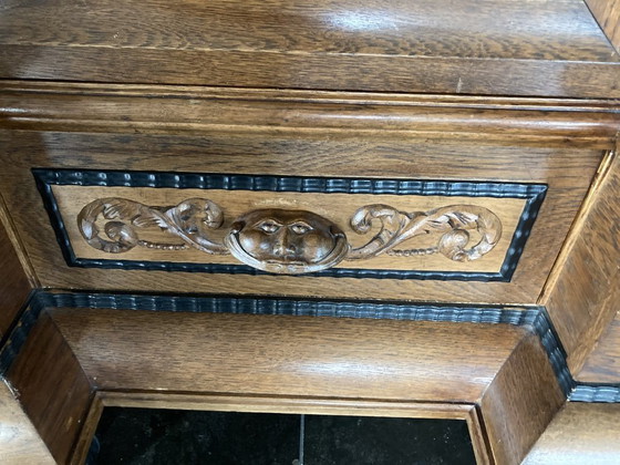 Image 1 of Mueble columna imitación roble