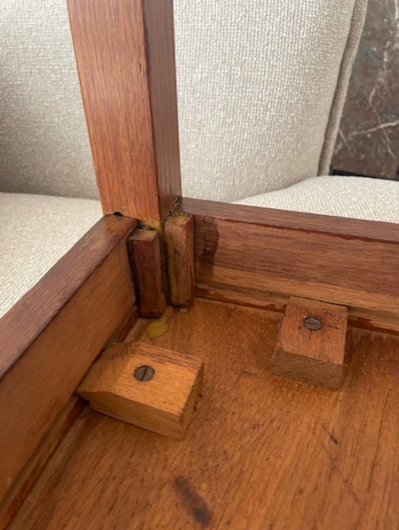 Amsterdamse School Stijl Bijzettafel/Salontafel – Wood (photo 5 of 5)