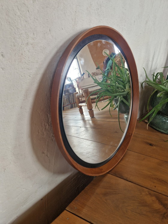 Image 1 of Uno & Östen Kristiansson per lo specchio in teak luxus