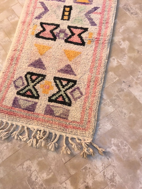Image 1 of Tapis Couloir Boujaad 355 x 67 cm