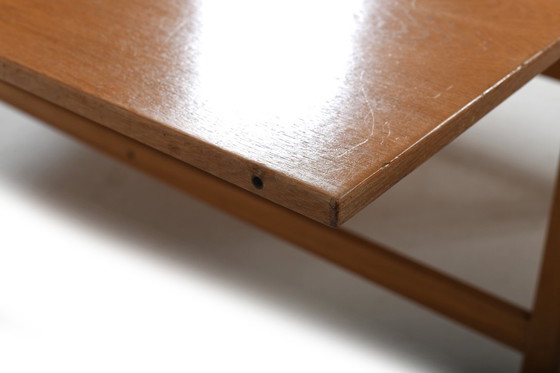 Image 1 of Zeldzame Børge Mogensen bibliotheektafel 6281 in eikenhout