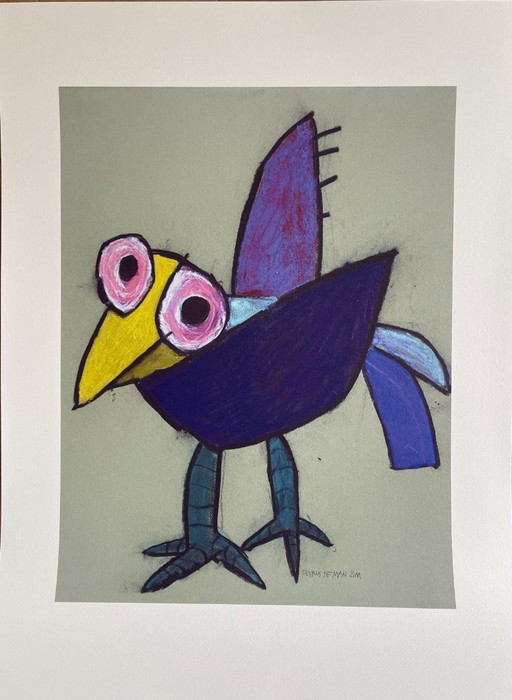 Petrus De Man, L'uccello 2011, copyright P. De Man 2010 Belgio