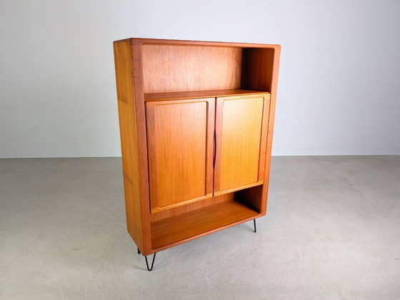Image 1 of Original Midcentury Bücherregal Teak Schrank danish Vintage Design