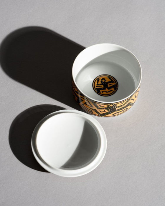 Image 1 of Rosenthal Yang Reiseimpressionen Nr. 4 Out of Africa Porzellan Sammlerbox B