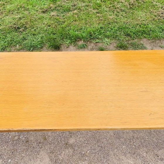 Image 1 of Grande table d’école - 2m44