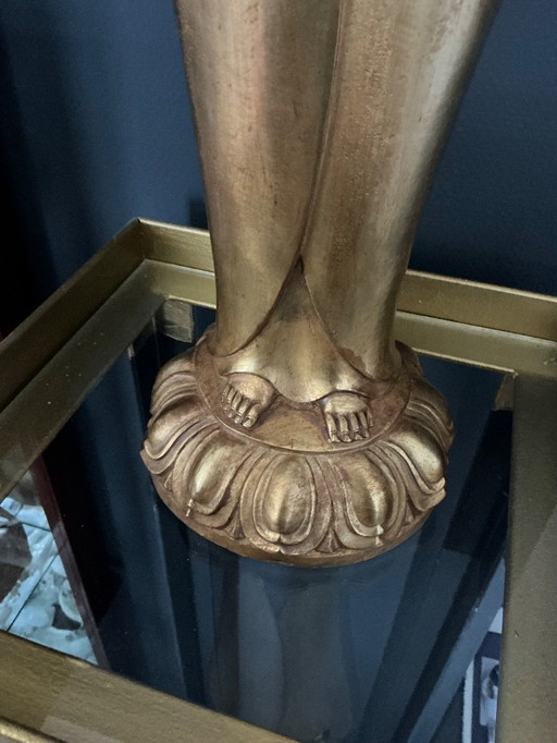 Estatua de Buda de bronce dorado de China