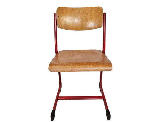 Image 1 of Casala - sedia per bambini - sedia da scuola - metallo - compensato - firmata - anni '80