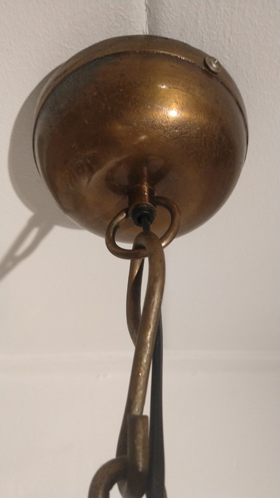 Image 1 of Lámpara colgante bronce bruto