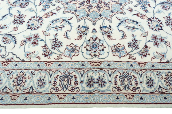Image 1 of Perzisch tapijt Nain 9 La met zijde - 204 x 137 cm