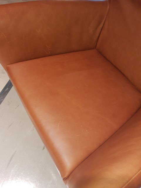 Foxx Cognac Armchair Label – Fauteuils, Leather, Design (photo 4 of 4)