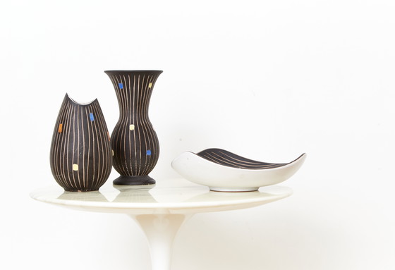 Image 1 of West German mid-century ceramics by Heiner Balzar for Steuler