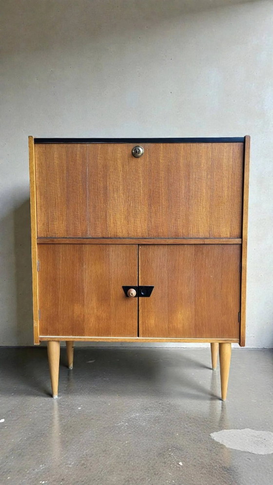 Mobile segretario, anni '50-'60 – Scrivanie, Wood, Mid Century Modern (photo 12 of 12)