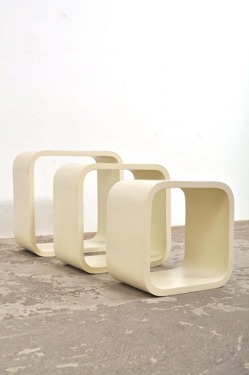 Vintage space age mimi set, 1970s, set of 3