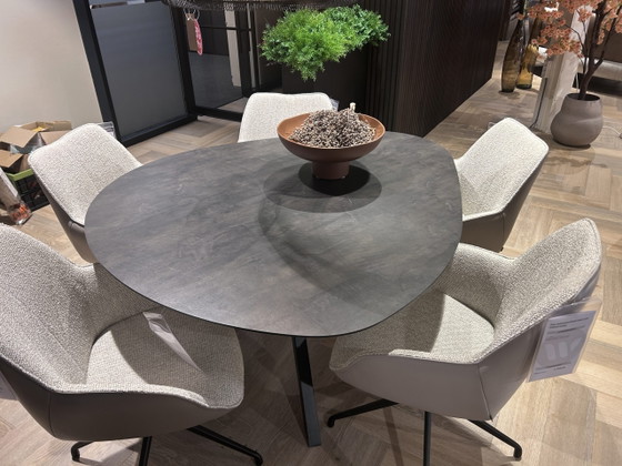 Set di 5 sedie da pranzo Kiq – Bree's New World, Plastic, Textile (photo 2 of 5)