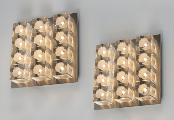 Image 1 of Apliques, acero inoxidable, 1970