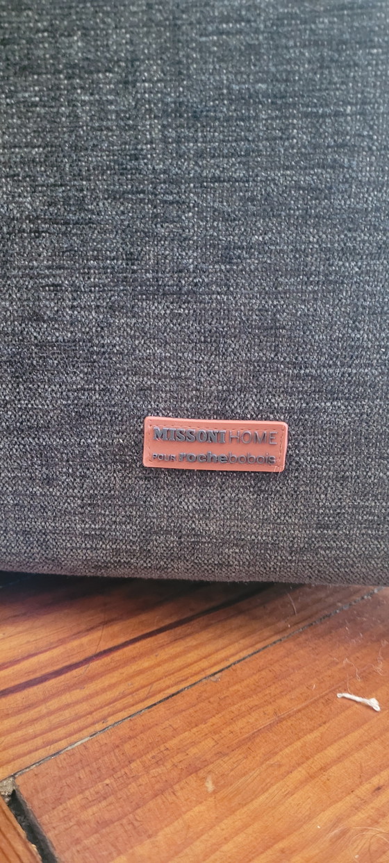 Prachtige Rythme Missoni Home bank van Roche Bobois – Banken, Textile, Velvet (photo 6 of 7)