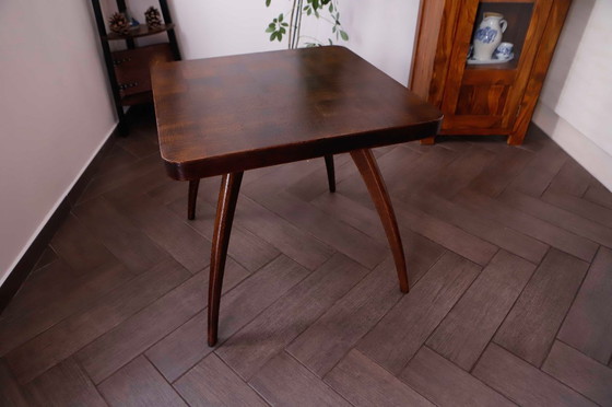 Image 1 of Square Retro Coffee Table by Jindřich Halabala