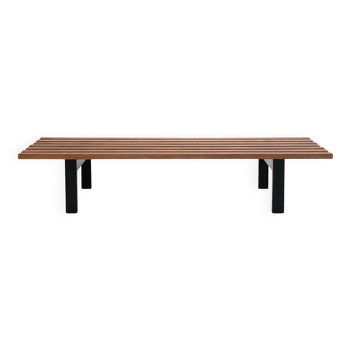 Vintage Martin Visser BZ71 slat bench for Spectrum, The Netherlands