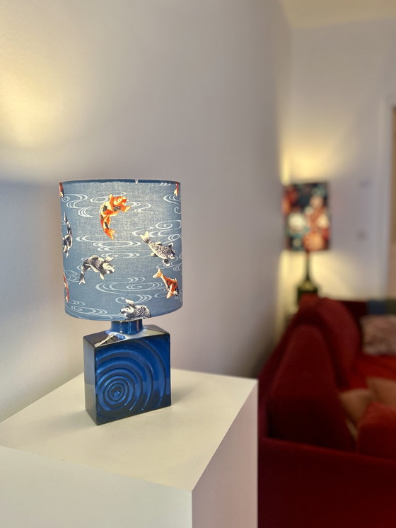 Image 1 of Cordless table lamp made from a vase by Cari Zalloni for Steuler - suitable for balcony or terrace