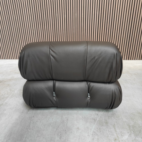 Image 1 of B&amp;B Italia Camaleonda Elements con brazos y respaldos en piel color moca